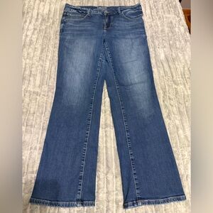 Maurices Dark Blue Flare Jeans